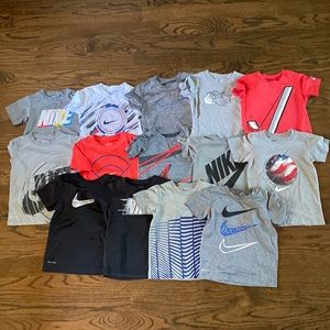 Nike boys size 6 shirt bundle